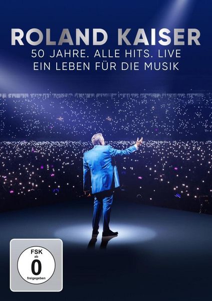 Roland Kaiser - 50 Jahre. Alle Hits. Live, 1 DVD