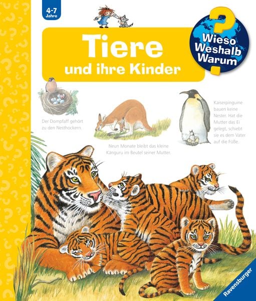 Wieso? Weshalb? Warum? Kernreihe, Band 33 - Tiere und ihre Kinder