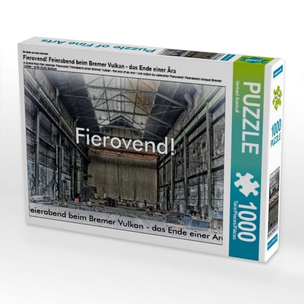 Ein Motiv aus dem Kalender Fierovend! Feierabend beim Bremer Vulkan - das Ende einer Ära (Puzzle)