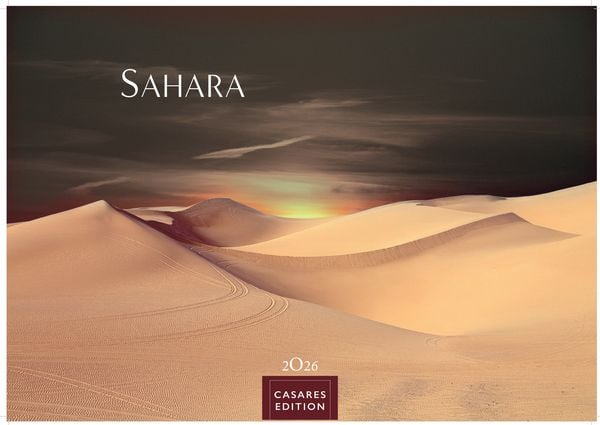 Sahara Kalender 2026 – Wandkalender | Fotokalender Afrika 24x35 cm - . mit 12 brillanten Fotos der Wüste