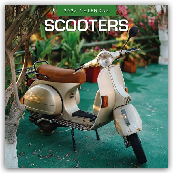 Scooters – Motorroller 2026 – 16-Monatskalender