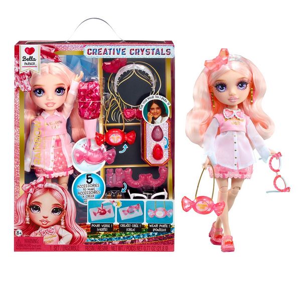 Rainbow High Creative Crystals Fashion Doll- Bella