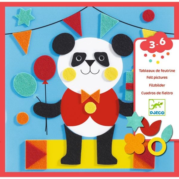 3 bis 6 Jahre - Collage Niedliche Geschöpfe