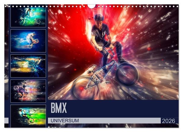 BMX Universum (Wandkalender 2026 DIN A3 quer), CALVENDO Monatskalender