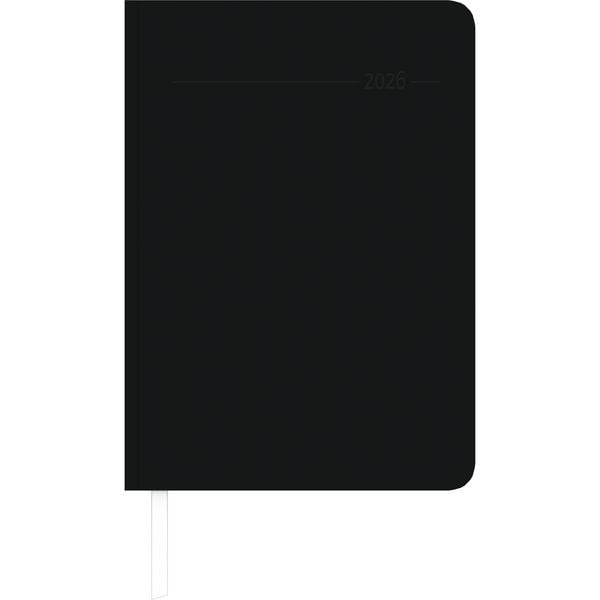Wochenplaner Tucson schwarz 2026 - Büro-Kalender A5