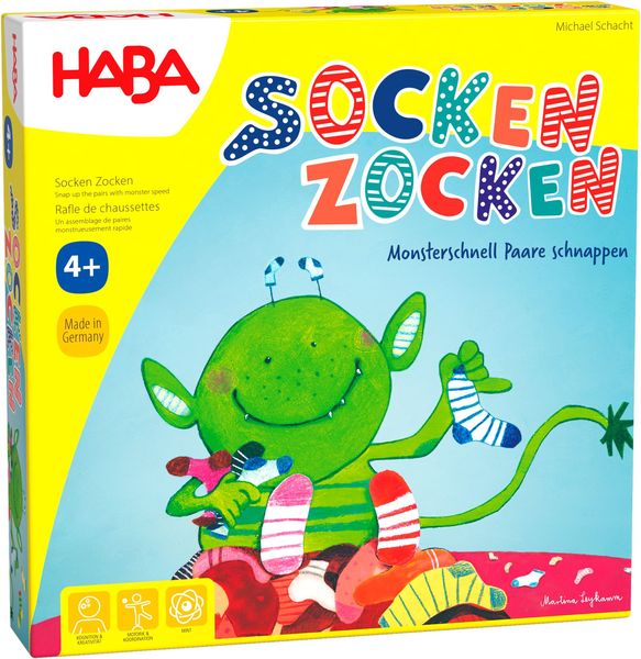 HABA Socken zocken, Suchspiel
