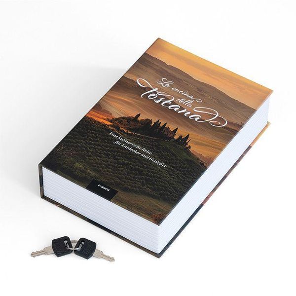 'Buch-Tresor ''Toscana'' Deutsch'