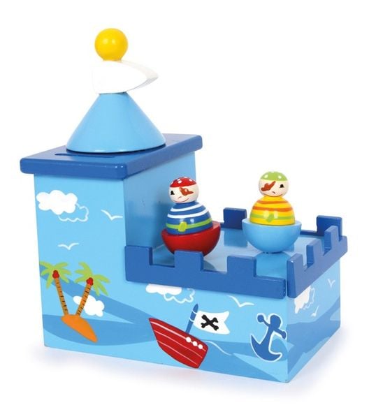 Spieluhr & Spardose Piraten