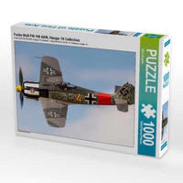 CALVENDO Puzzle Focke Wulf FW-190 A8/N, Hangar 10 Collection 1000 Teile Lege-Größe 64 x 48 cm Foto-Puzzle Bild von Björn Engelke