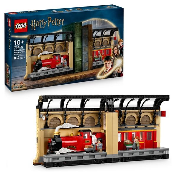 LEGO Harry Potter Buchstütze: Hogwarts Express - Spielzeug Zug - 76450