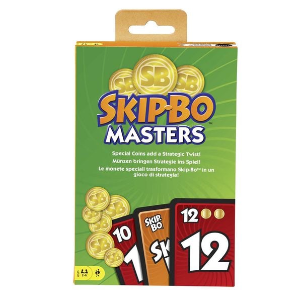 Skip-Bo Masters Kartenspiel für Spielabende