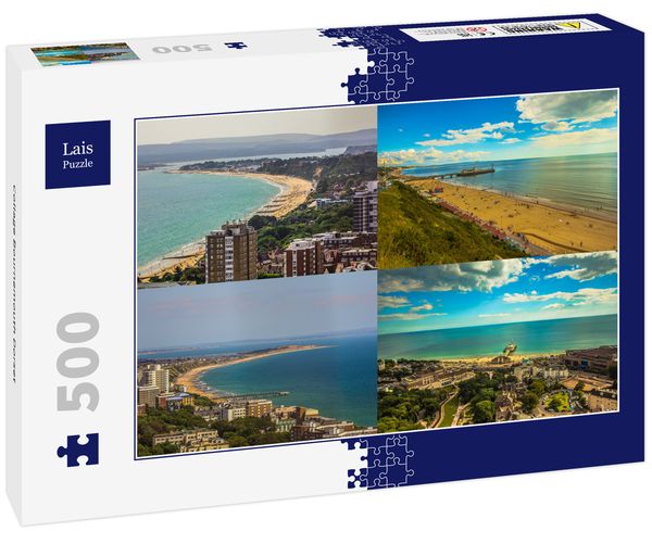 Lais Puzzle Collage Bournemouth Dorset 500 Teile