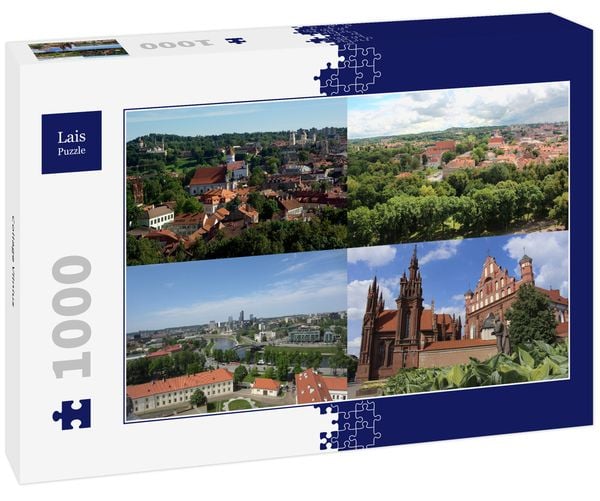 Lais Puzzle Collage Vilnius 1000 Teile