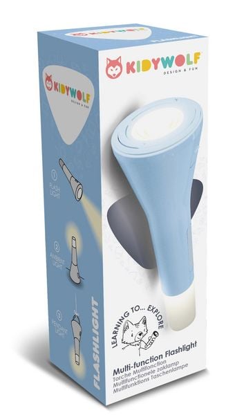 Taschenlampe 3in1 blau