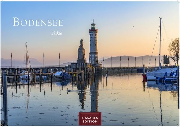 Bodensee Kalender 2026 – Wandkalender | Fotokalender Deutschland 24x35cm Natur und Kultur rund um den Bodensee – 12 eindrucksvolle Bilder von Seeidyll