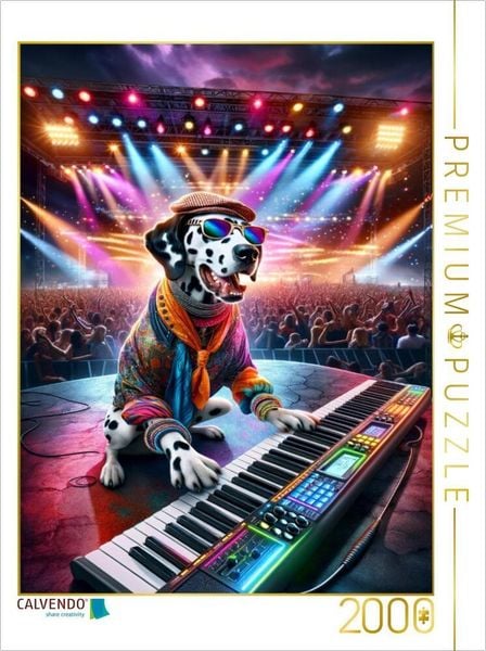 CALVENDO Puzzle Keyboard | 2000 Teile Lege-Größe 90x67cm Foto-Puzzle für glückliche Stunden