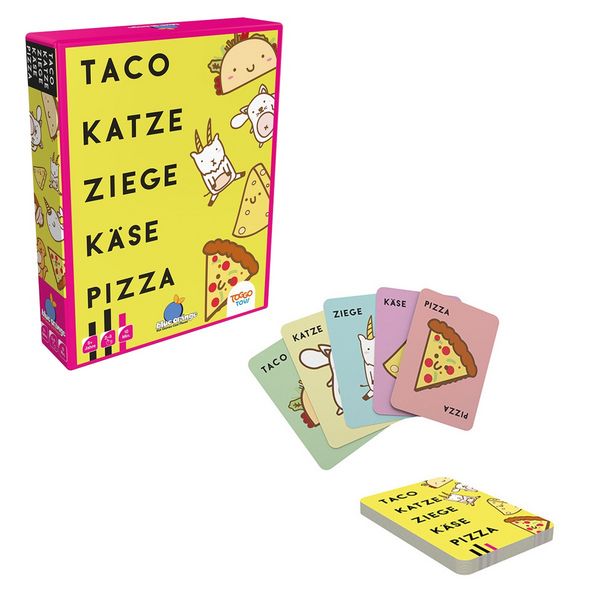 Taco Katze Ziege Käse Pizza