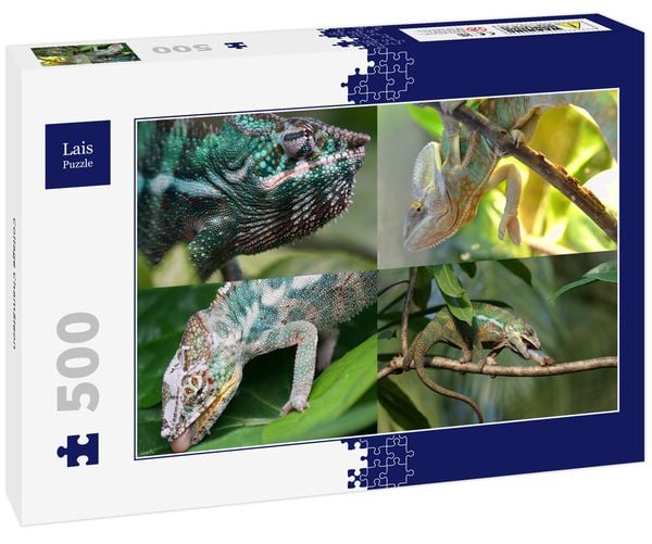 Lais Puzzle Collage Chamäleon 500 Teile
