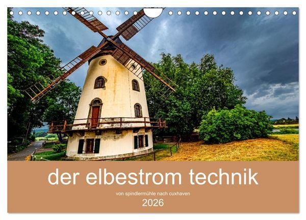 Der elbestrom technik (Wandkalender 2026 DIN A4 quer), CALVENDO Monatskalender