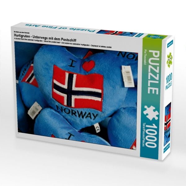 Ein Motiv aus dem Kalender Hurtigruten - Unterwegs mit dem Postschiff (Puzzle)