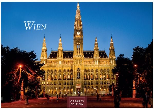 Wien Kalender 2026 – Wandkalender | Fotokalender | Österreich Kalender | Alpenländer 24x35cm - Beeindruckende Bilder von Wien’s schönsten Sehenswürdig