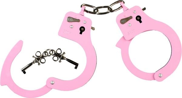 Handschellen PINK lackiert