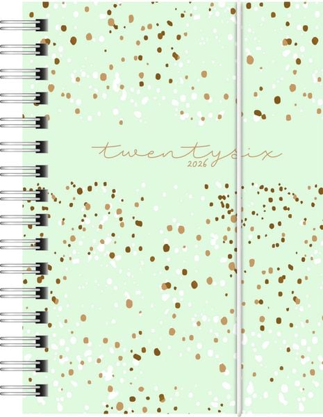 'Rido/idé 7013102026 | Taschenkalender Mod. perfect/Technik I 2026 ''Confetti'' | A6, Kunststoff'