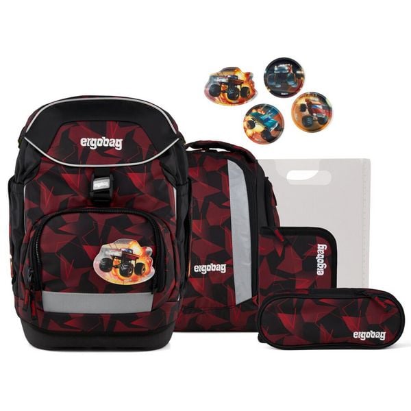 Ergobag Pack Schulrucksack-Set UnaufhaltBär