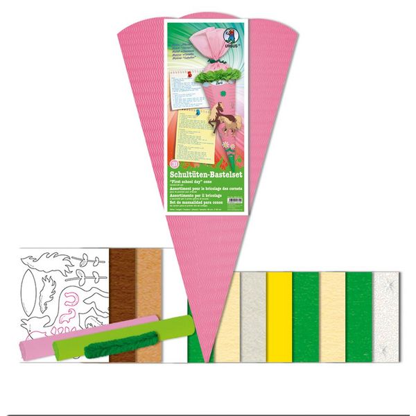 URSUS Schultüten-Bastelsets Schultüten-Bastelset Pferde