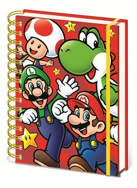 Super Mario (Run) A5 Wiro Notebook