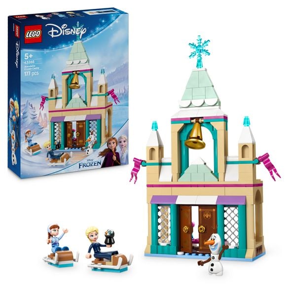 LEGO ǀ Disney 43265 Frozen Das Arendelle Schloss, Spielzeug mit Elsa