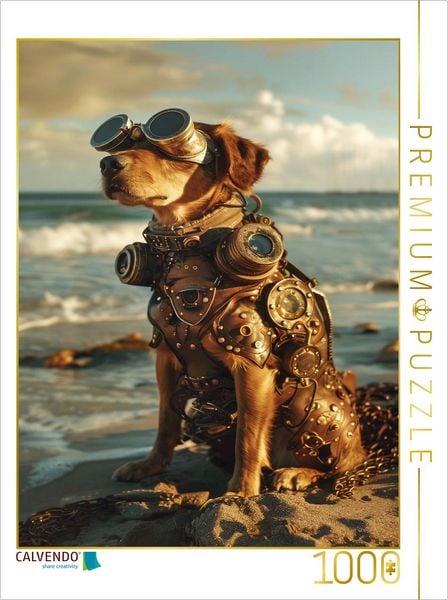 'CALVENDO Puzzle Ein Motiv aus dem Kalender ''Steampunk Fauna'' | 1000 Teile Lege-Größe 64x48cm Foto-Puzzle für glückliche Stunden'