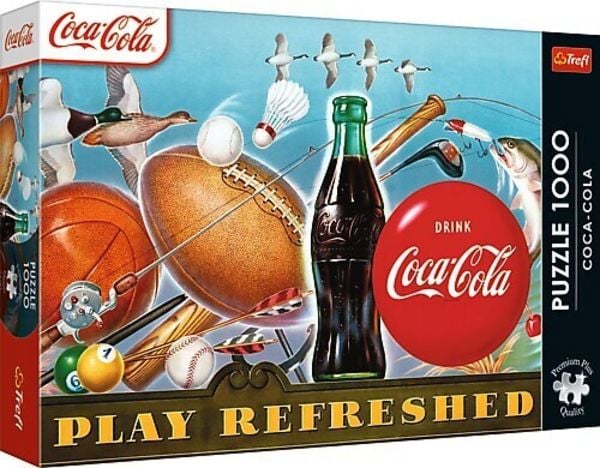 Puzzle Premium Plus 1000 Coca-Cola: Play Refreshed