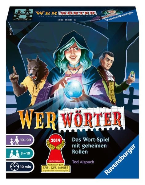 Werwörter - Spiele für Erwachsene ab 10 Jahre