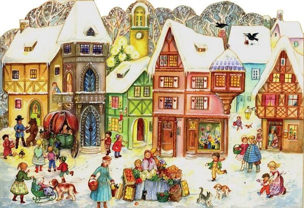 'Adventskalender ''Auf dem Marktplatz'''