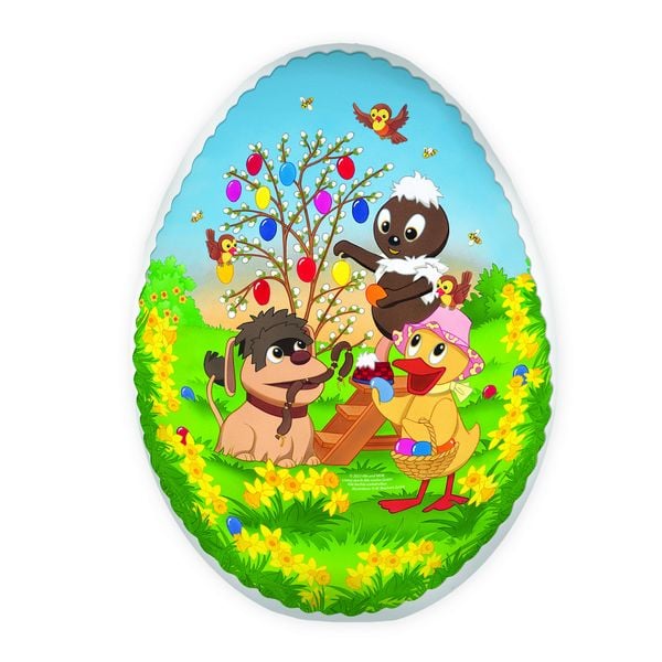 Trötsch Osterei zum Befüllen 15 cm Pittiplatsch und seine Freunde Füllei Pappei