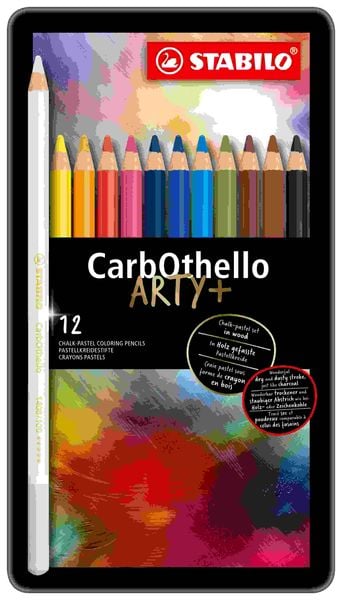 STABILO Pastellkreidestift CarbOthello