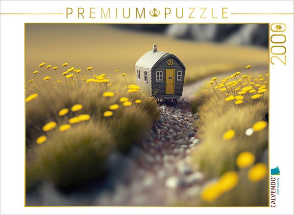 CALVENDO Puzzle Haus Mobil | 2000 Teile Lege-Größe 90x67cm Foto-Puzzle für glückliche Stunden