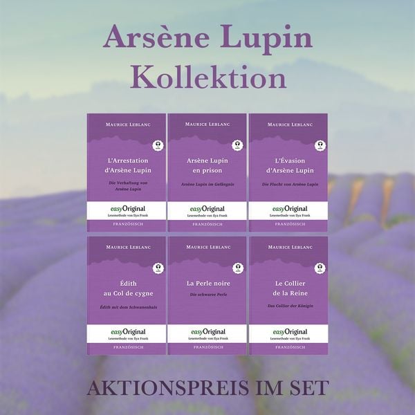 Arsène Lupin Kollektion (Bücher + Audio-Online) - Lesemethode von Ilya Frank