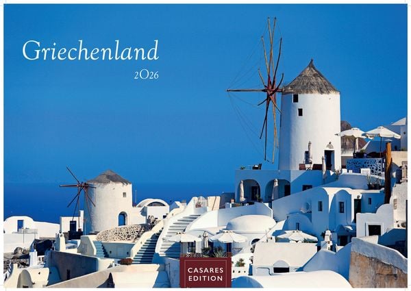 Griechenland Kalender 2026 – Wandkalender | Fotokalender Griechenland 35x50 cm - Traumhafte Aussichten Griechenlands – . mit beeindruckenden Fotos