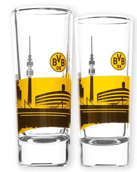 BVB 22440100 - BVB Schnapsglas Skyline (2 Stück)