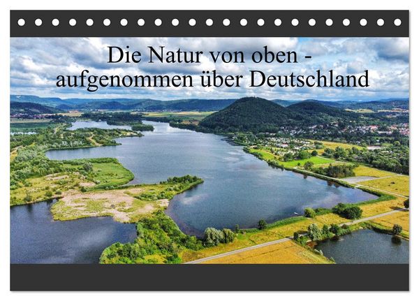 Die Natur von oben - aufgenommen über Deutschland (Tischkalender 2026 DIN A5 quer), CALVENDO Monatskalender