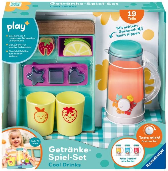 Play+ Getränke-Spiel-Set: Cool Drinks - ab 1,5 Jahre