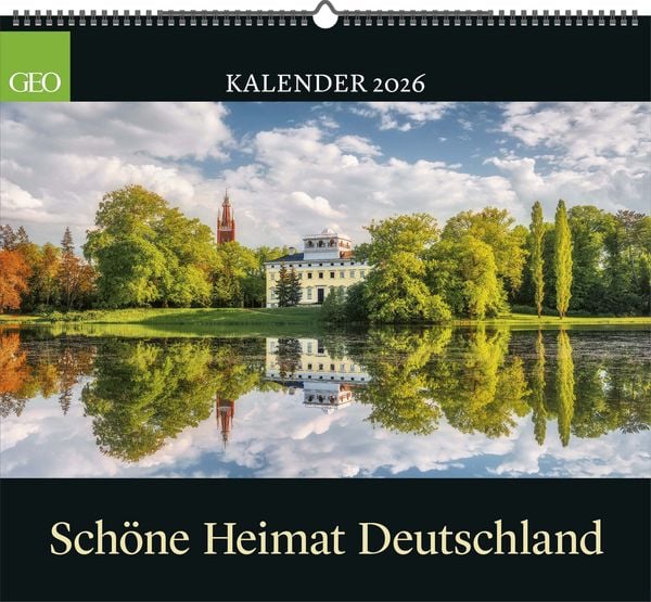 GEO Schöne Heimat Deutschland 2026 - Wand-Kalender - Poster-Kalender - Landschafts-Fotografie - 50x45
