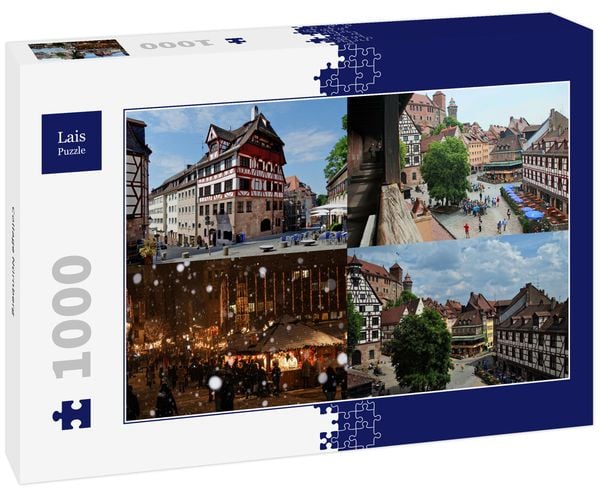 Lais Puzzle Collage Nürnberg 1000 Teile