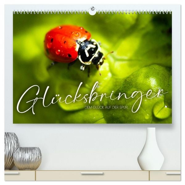 Glücksbringer - Dem Glück auf der Spur. (hochwertiger Premium Wandkalender 2026 DIN A2 quer), Kunstdruck in Hochglanz