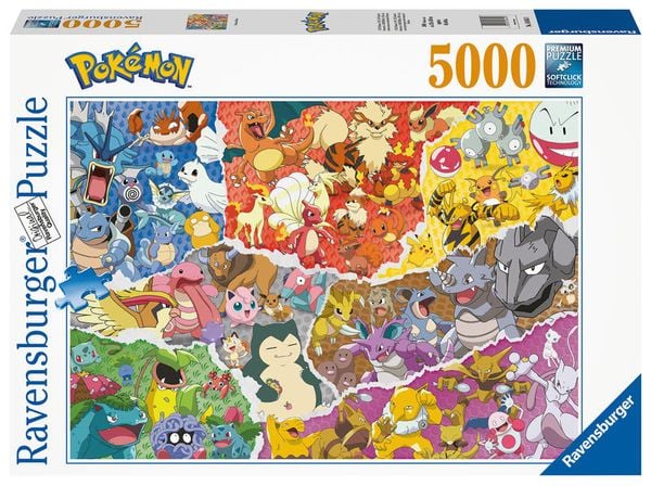 Erwachsenenpuzzle 5000 Teile - Pokémon - Allstars