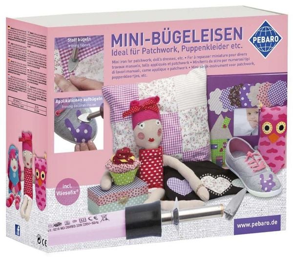 PEBARO 0219 - Bastelset Mini-Bügeleisen