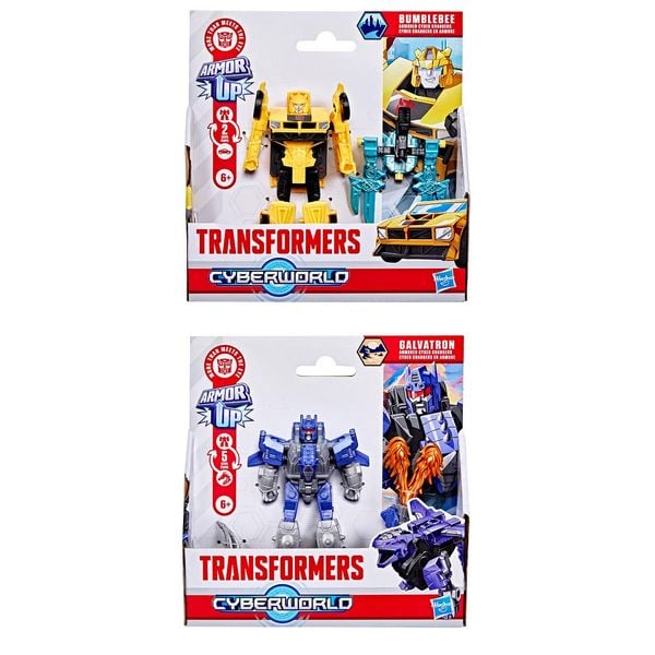 Transformers Cyberworld Armored Cyber Changers