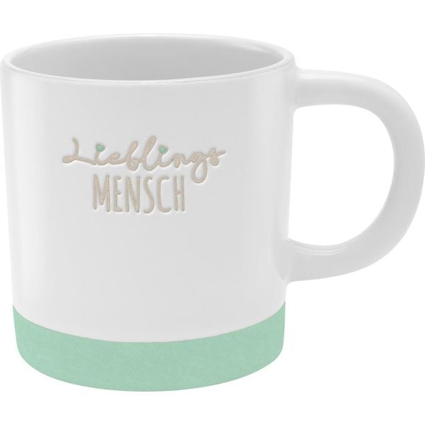 'GRUSS & CO Tasse mit Gravur ''Mensch'''